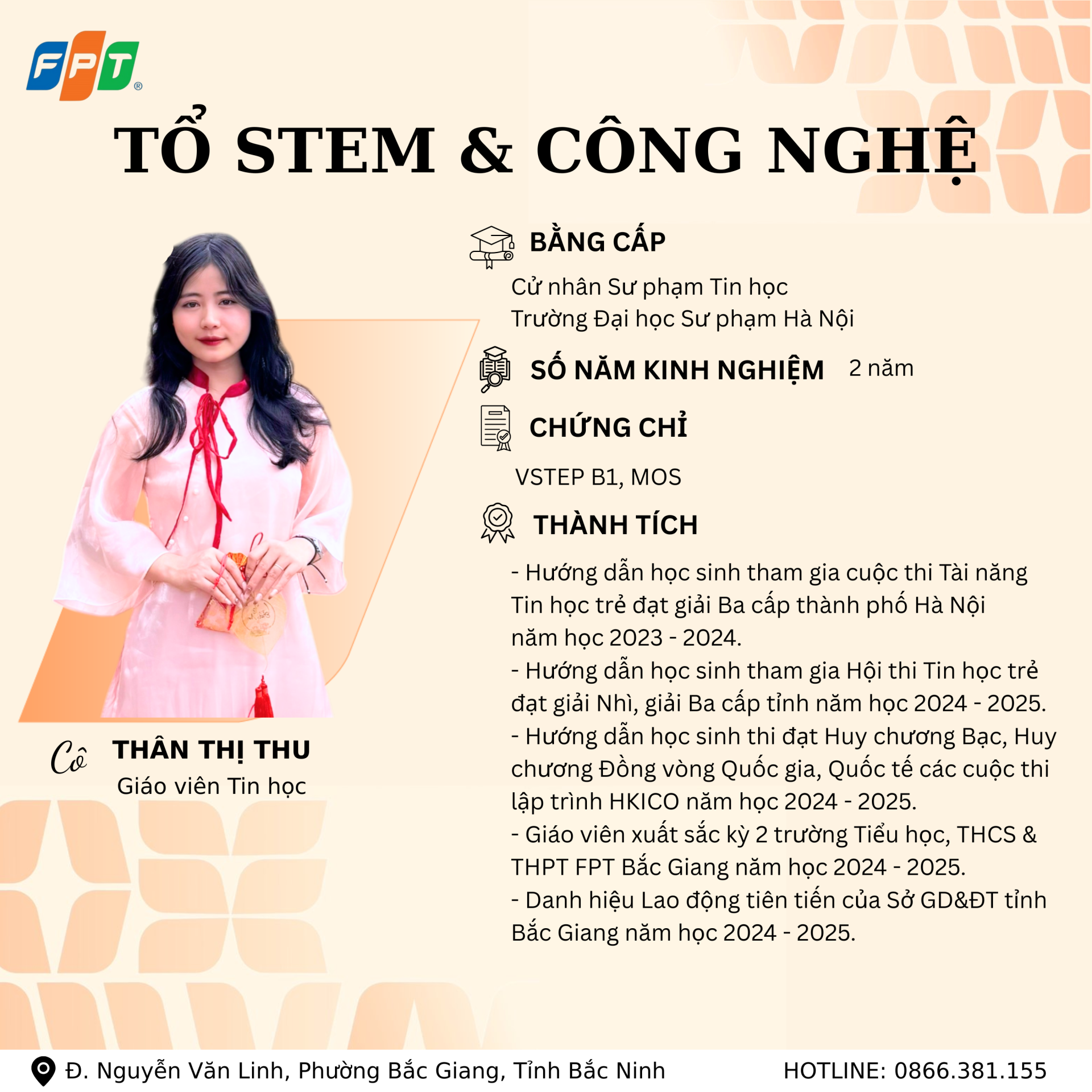 DẪN DẮT KỶ NGUYÊN SỐ – KHÁM PHÁ THẾ GIỚI HIỆN ĐẠI CÙNG TỔ STEM & CÔNG NGHỆ FPT SCHOOL BẮC GIANG
