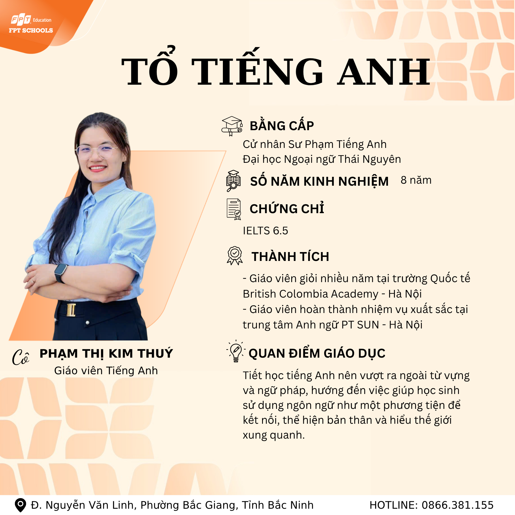 TRAU DỒI NGÔN NGỮ – KIẾN TẠO CÔNG DÂN TOÀN CẦU CÙNG ĐỘI NGŨ GIÁO VIÊN TIẾNG ANH FPT SCHOOL BẮC GIANG