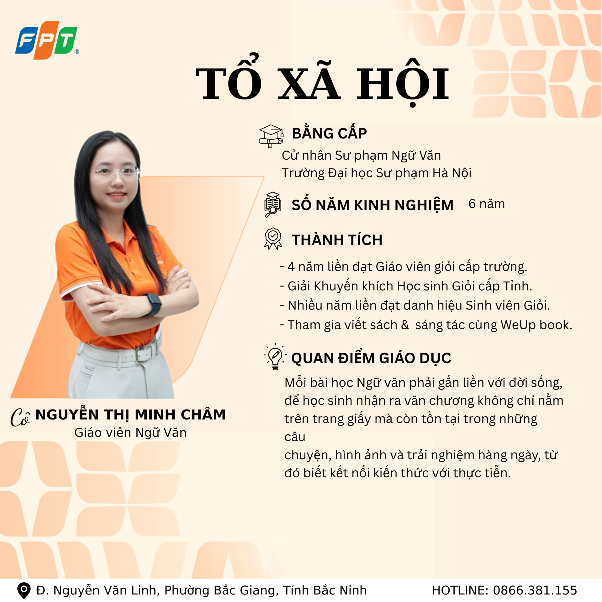 KẾT NỐI TRI THỨC – NUÔI DƯỠNG TÂM HỒN CÙNG ĐỘI NGŨ GIÁO VIÊN TỔ XÃ HỘI FPT SCHOOL BẮC GIANG 
