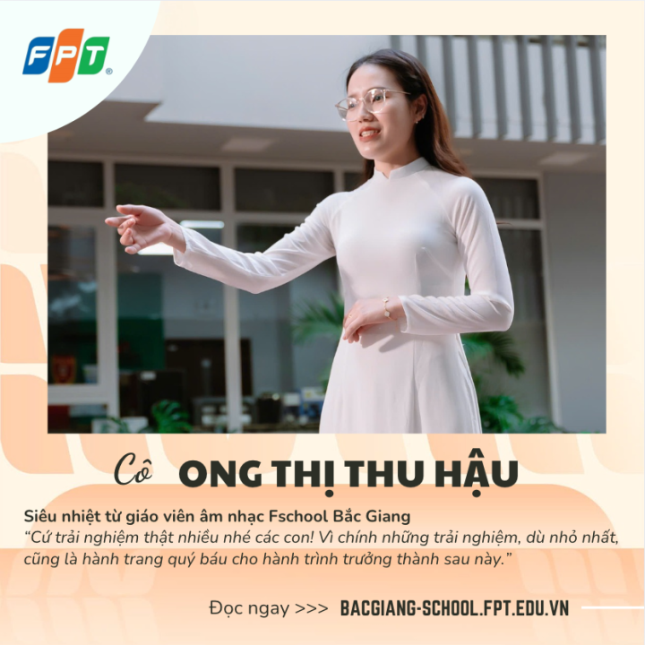 “BIÊN ĐẠO” cô Ong Thị Phương Hậu - Người đứng sau nhiều tiết mục “BLINK” cùng Học sinh trường F