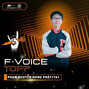 CHÚC MỪNG TOP 7 CHUNG KẾT F VOICE 2024