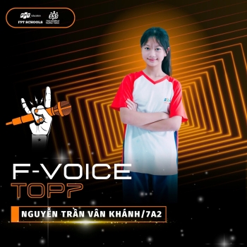 CHÚC MỪNG TOP 7 CHUNG KẾT F VOICE 2024