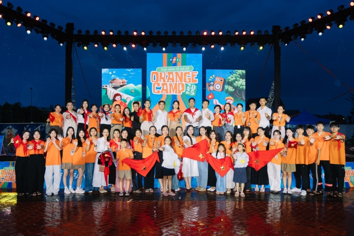 ORANGE CAMP 2025 – BẢN HÒA CA CỦA TUỔI TRẺ, SÁNG TẠO VÀ TÌNH YÊU TỔ QUỐC