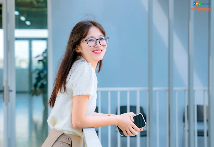 Cô giáo Thanh Tâm – Thạc sĩ Toán, dạy học cực ‘chill’ tại FSchool Bắc Giang