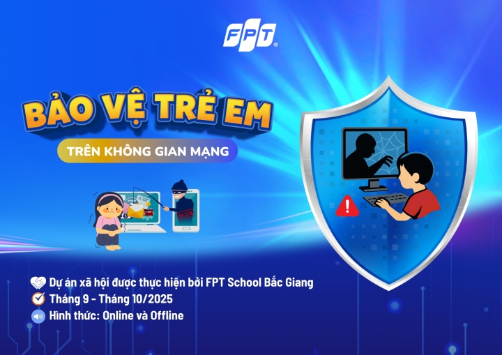 DỰ ÁN XÃ HỘI “BẢO VỆ TRẺ EM TRÊN KHÔNG GIAN MẠNG”