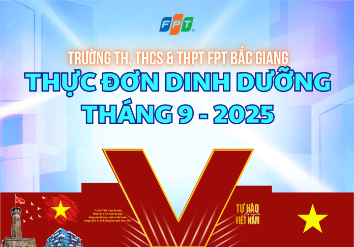 THỰC ĐƠN DINH DƯỠNG THÁNG 09/2025