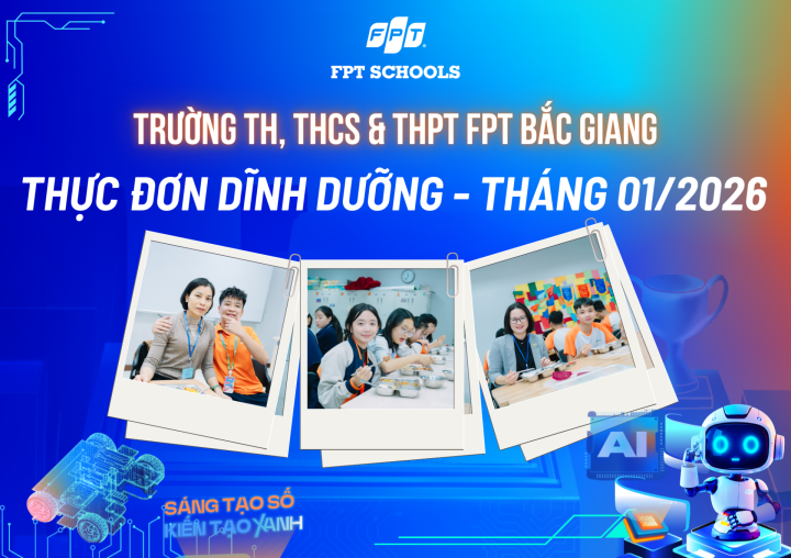 THỰC ĐƠN DINH DƯỠNG THÁNG 01/2026