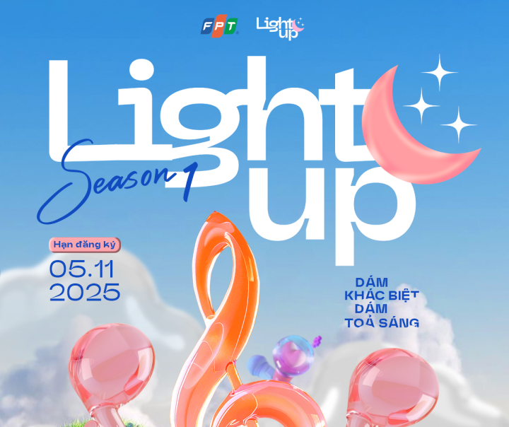LIGHT UP SEASON 1 – NƠI MỌI GIỌNG HÁT ĐỀU CÓ CƠ HỘI TỎA SÁNG!