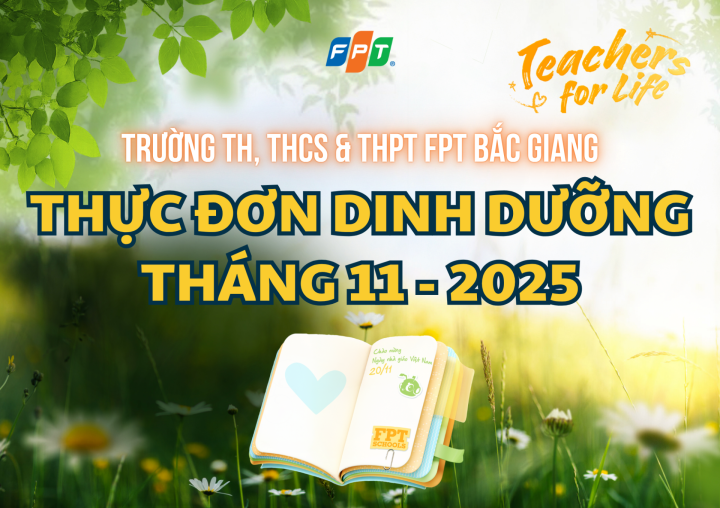 THỰC ĐƠN DINH DƯỠNG THÁNG 11/2025